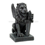 LION GARGOYLE W/ SWORD, C/18