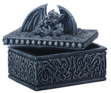 GARGOYLE TREASURE BOX, C/24