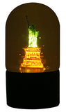 LED STATUE OF LIBERTY WATER GLOBE, C/12