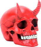 DISC-RED DEMON SKULL, C/18 MINIMUM OF 2