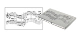 SYMPHONY NO. 5 MUSIC SCORE BUSINESS CARD CASE, C/36