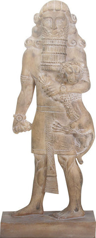 ASSYRIAN WARRIOR STATUE, C/8