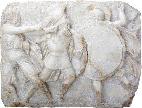 Greek Hoplites in Battle