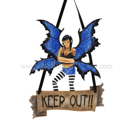 Keep out Fairy Plaque