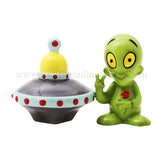 Alien and Saucer Salt & Pepper Set