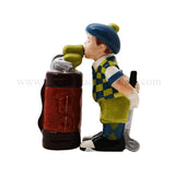 Golfer and Bag Salt & Pepper Set
