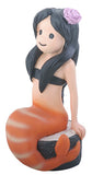 Mermaid Sitting - Orange