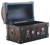 ^PIRATES SKULL BOX, C/18