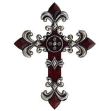 Fleur de lis Cross