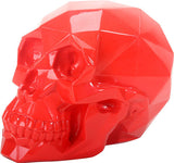 RED POLYGON SKULL, C/8