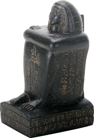 EGYTPIAN SEATED STATUE, C/18
