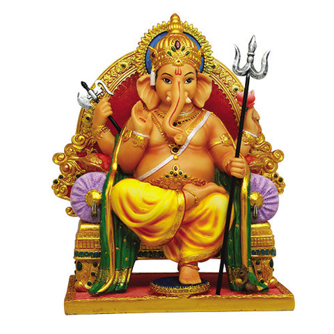 Ganesha on Throne