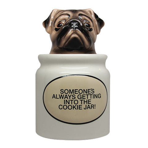 Pugs Cookie Jar