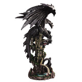 Large Dragon Protecting Castle