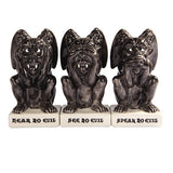 ^ GARGOYLES S & P & TOOTHPICK HOLDER, C/48 MINIMUM OF 4