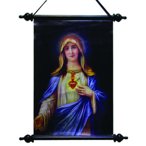 Immaculate Heart of Mary Art Scroll