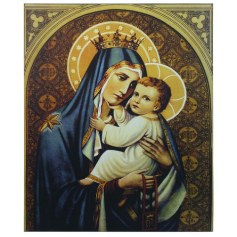 Our Lady of Mount Carmel Art Canvas
