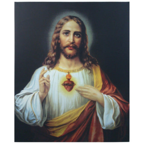 Sacred Heart of Jesus Art Canvas