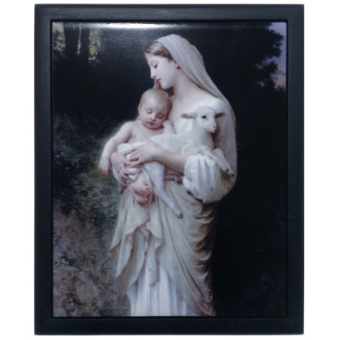 Madonna and Child Jesus Art Tile