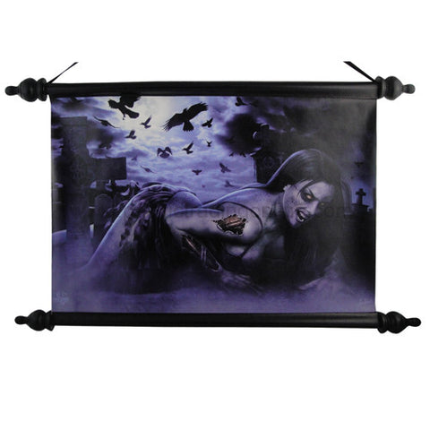 Zombie Girl Scroll