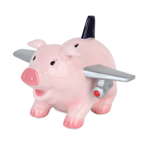 Airplane Piggy Bank