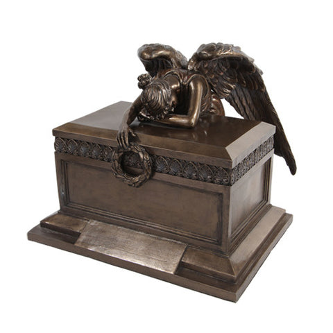 ANGEL OF BEREAVEMENT URN BZ, C/1