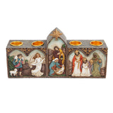 Nativity Advent Candle Holder
