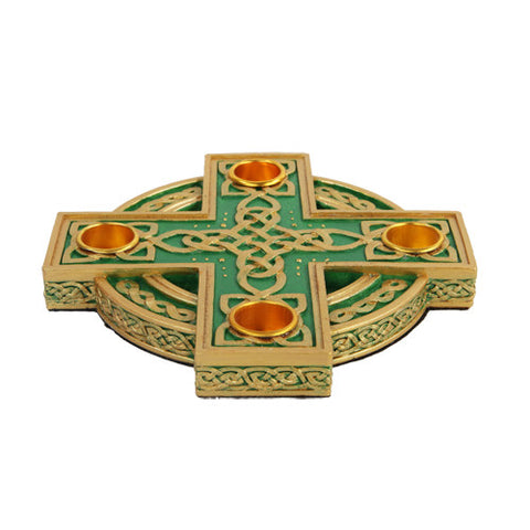 Celtic Cross Advent Candle Holder
