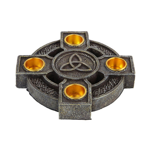 Celtic Trinity Advent Candle Holder