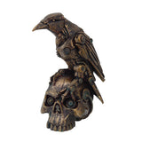 STEAMPUNK RAVEN ON SKULL, C/24