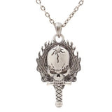 FLAMING DAGGER SKULL