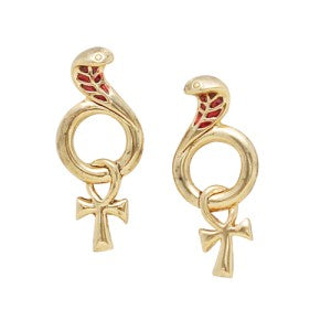 Ankh Earrings