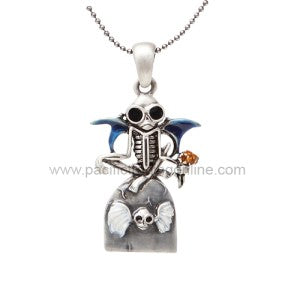 GUARDIAN SKELLY NECKLACE, C/60
