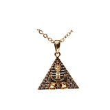 Sphinx Pyramid Necklace