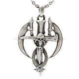 Skull Cross Necklace