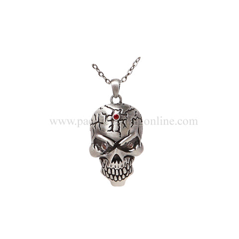 SKULL FACE NECKLCE C/60
