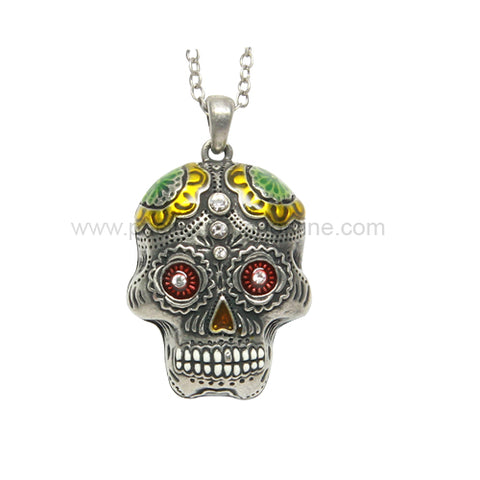 D.O.D SKULL NECKLACE C/60
