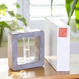 DISC-FLW ORG BUD VASE - LG SQUARE, C/12 MINIMUM OF 2