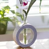 FLW ORG BUD VASE - LG CIRCLE, C/18