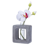 FLW - ORG BUD VASE - SM SQUARE, C/24